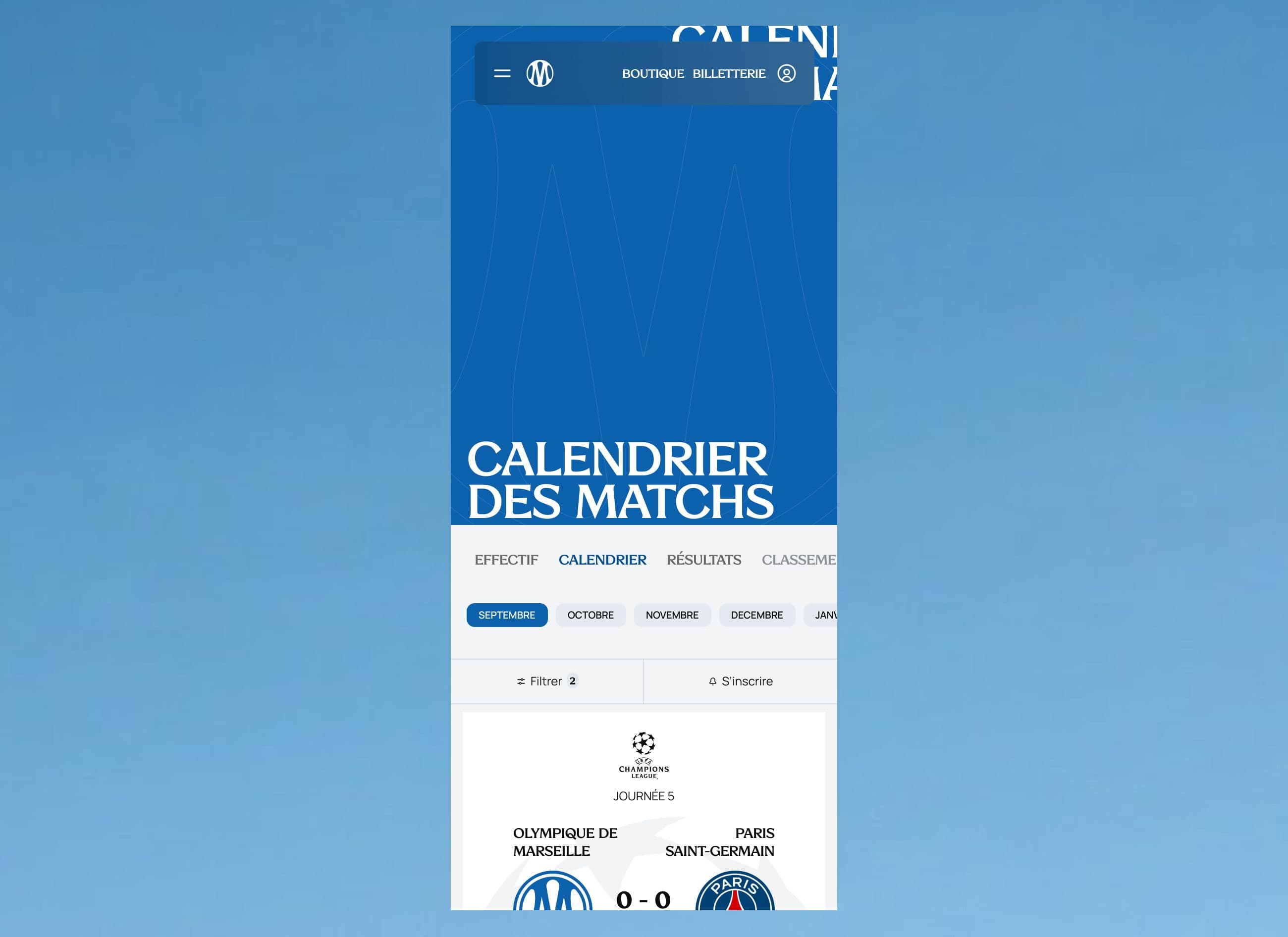 calendar ui
